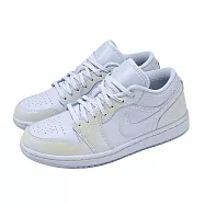 Nike 休閒鞋 Wmns Air Jordan 1 Low SE 女鞋 藍 灰 AJ1 噴漆 22cm BLUE/GREY