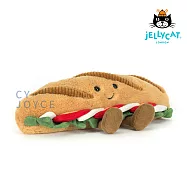 英國 JELLYCAT 21cm 法國長棍麵包三明治 Amuseables Caprese Baguette