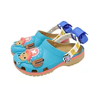 Crocs 洞洞鞋 One Piece Chopper K 大童 航海王喬巴 七彩 卡駱馳 21279590H 19.5cm MULTI