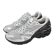 Mizuno 美津濃 休閒鞋 Wave Rider 10 男鞋 女鞋 銀 黑 波浪片 復古跑鞋 D1GA2616-02 27cm SILVER/BLACK