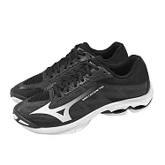 Mizuno 美津濃 排球鞋 Wave Lightning Pro 男鞋 黑 白 避震 運動鞋 V1GA2660-52 26cm BLACK/WHITE