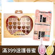 【UNICAT變臉貓】桃花盛開/茶醉愉悅20色眼影盤 效期2026.12.03+媚眼亮眼雙入組(睫毛膏+眼線筆) 魅惑黑貓 8ml+1.5ml 效期2026.11.08 桃花盛開