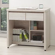 Homelike 喜家居2.7尺二抽書桌(2541)
