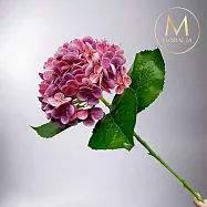 【Floral M】夏日京都大型繡球仿真花花材(1入組)-紫戀蝶