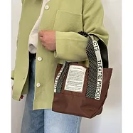 [THEATRE PRODUCTS] 圓點織帶包小號 | 日雜托特包 手提包 水桶包 手提袋 CL260305 咖啡色Brown