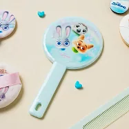 動物方城市 圓形長把手鏡 茱蒂 x 尼克 x 快俠 夥伴款 鏡子