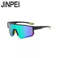 【JINPEI 錦沛】偏光Polarized運動太陽眼鏡 (抗UV400 PC防撞 防眩光) 森林綠