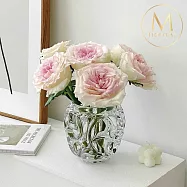 【Floral M】米蘭質感水晶球花瓶