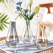 【Floral M】米蘭質感麗貝卡玻璃花瓶