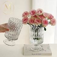 【Floral M】法式璀璨星鑽水晶玻璃花瓶