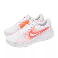 Nike 慢跑鞋 Wmns Run Defy 女鞋 白 橘 運動鞋 緩震 HM9593-108 23.5cm WHITE/ORANGE