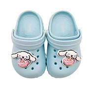 台灣製大耳狗涼拖鞋 (K198-3) 台灣製 中童鞋 布希鞋 童鞋 洞洞鞋 小童鞋 防水童鞋 兒童拖鞋 兒童涼鞋 防滑童鞋 三麗鷗童鞋 玉桂狗童鞋 大耳狗童鞋 三麗鷗 13cm 水色大耳狗款