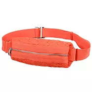 BOTTEGA VENETA 666850 經典帆布大編織胸口包/腰包.橘