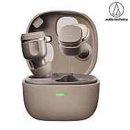 【送鐵粉遛娃包】鐵三角 ATH-SQ1TW2NC 主動降噪 audio-technica 真無線耳機 拿鐵棕