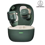 【送鐵粉遛娃包】鐵三角 ATH-SQ1TW2NC 主動降噪 audio-technica 真無線耳機 綠色