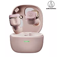 【送鐵粉遛娃包】鐵三角 ATH-SQ1TW2NC 主動降噪 audio-technica 真無線耳機 粉紅