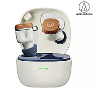 【送鐵粉遛娃包】鐵三角 ATH-SQ1TW2NC 主動降噪 audio-technica 真無線耳機 白駝