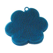 《Fox Run》美國 雙面矽膠清潔刷(深海藍) | 菜瓜布 洗碗刷 餐具刷 矽膠刷