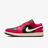 Nike 耐吉 WMNS Air Jordan 1 Low [DC0774-605] 女 運動休閒鞋 低筒 AJ1 紅黑 24.5cm 紅/黑