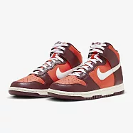 NIKE W NIKE DUNK HIGH 女 休閒鞋 FJ2263600 US6 紅橘色