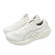 Asics 亞瑟士 慢跑鞋 Gel-Cumulus 28 男鞋 米白 緩衝 厚底 彈力 運動鞋 1011C143100 25.5cm CREAM/GLACIER GREY