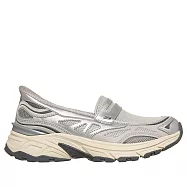 Skechers 思克威爾 Stamina Sport [150715SIL] 女 休閒鞋 樂福鞋 Y2K 銀米 24.5cm 銀/米