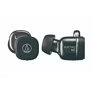 鐵三角 ATH-SQ1TW2NC 真無線藍芽耳機 -黑(BK)