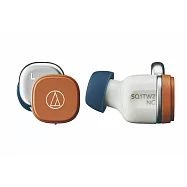 鐵三角 ATH-SQ1TW2NC 真無線藍芽耳機 -白駝(WCM)