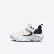 Nike Giannis Immortality 4 PS [FZ6733-100] 中童 籃球鞋 運動 字母哥 白黑金 17 白/金