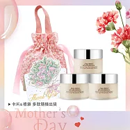 SHISEIDO 資生堂 百優精純乳霜 18mlX3 隨行修護組 (附好運收納袋+祝福卡片)-母親節限定