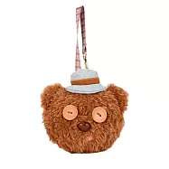 【MINIONS 小小兵】環球影城正版授權紳士Tim熊提姆熊毛絨耳機收納包零錢包生日禮物朋友閨蜜兒子女兒男友女友送禮聖誕交換禮物