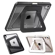 低調質感極簡約 隱形鋁合金雙支架新設計!! Apple iPad Air8 2026版 M4 11吋 平板電腦 保護殼 筆槽收納 輕薄好攜帶 橫向直向任意轉換 透感支點殼 皓月白