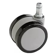 電腦椅輪子 彈力PU輪/滑輪組 (6cm/一組五顆) WHEEL-006