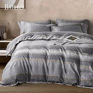 《BUHO》60支100%TENCEL&trade;純天絲&trade;全鋪棉兩用被冬包組-雙人 《摩登城市》
