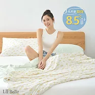 【義大利La Belle】ICECOOL眠綿冰蠶絲蛋白抗菌雙人涼感涼被(180*200cm) 花語晨光