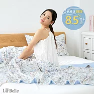 【義大利La Belle】ICECOOL眠綿冰蠶絲蛋白抗菌雙人涼感涼被(180*200cm) 瀲灩花色