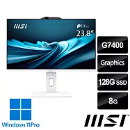 msi微星 PRO AP242P 14M-1202TW 白 液晶電腦 (G7400/8G/128G SSD/Win11Pro/白)