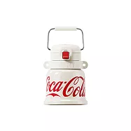 GERM格米 可口可樂聯名款保溫壺 1600ml(水壺/保溫瓶) 瑩貝白