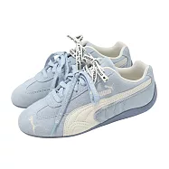 Puma 休閒鞋 Speedcat Duo Lace 男鞋 女鞋 藍 米白 麂皮 賽車鞋 408130-02 25.5cm BLUE/IVORY