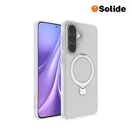 solide 索力得 防摔磁吸支架保護殼 Samsung 三星 Galaxy A57 霧透