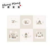 【Mang Mang小鹿蔓蔓】拼圖XPE遊戲地墊(6片入)-熊熊城市