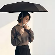 【didyda】220g極致輕 安全不回彈自動傘 防風抗UV超潑水 曜石黑 曜石黑
