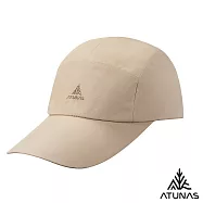 【ATUNAS 歐都納】GORE-TEX防水透氣便帽/棒球帽/鴨舌帽/運動帽A1AHHH04N- 卡其-M