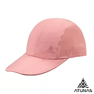 【ATUNAS 歐都納】GORE-TEX PACLITE防水透氣折疊便帽/棒球帽/鴨舌帽/防水帽A1AHHH02N- 蜜桃粉-M