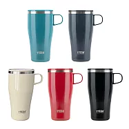 【H&R安室家】TYESO泰碩 推蓋直飲304不鏽鋼馬克杯500ml(H73) 紅色