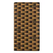 BALLY 6304912 PNT 品牌新款印花對開多卡長夾.咖