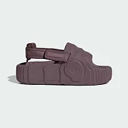 Adidas Adilette 22 XLG W [IF9489] 女 涼拖鞋 運動 休閒 可拆卸束帶 魔鬼氈 深紫 22.5cm 紫