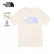 The North Face W FOUNDATION LOGO S/S TEE - AP 女 短袖上衣 NF0A8CK9QLI XL 白色
