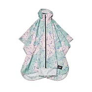 日本 KiU 405 第二代 成人日常斗篷雨衣 內側TPU防水膜 耐水壓10000mm H2O FREE 水薄荷