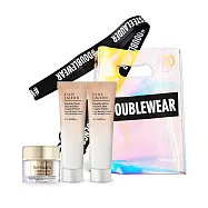 ESTEE LAUDER 雅詩蘭黛 黑鑽裸感美肌組[黑鑽奇蹟霜+乖乖乳+包]-公司貨